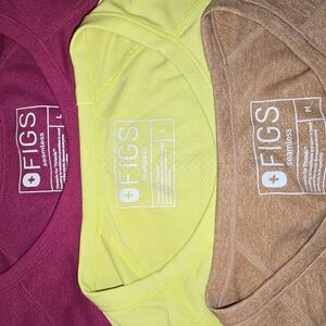Figs Seamless Tops - Set of Three
